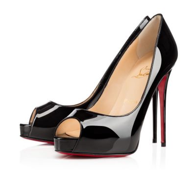 Zapatos De Plataforma New Very Prive Christian Louboutin Mujer - Negros - 1180255E392
